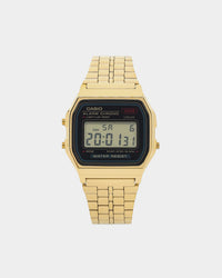 Casio A159WGEA-1DF Watch Gold/Black