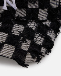 New Era New York Yankees 'Frayed Checkerboard' 9FORTY A-Frame Snapback Black/Grey
