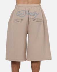Ed Hardy Vandal Sweat Shorts Mushroom