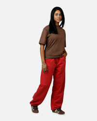 American Thrift Jogger Pants Washed Red