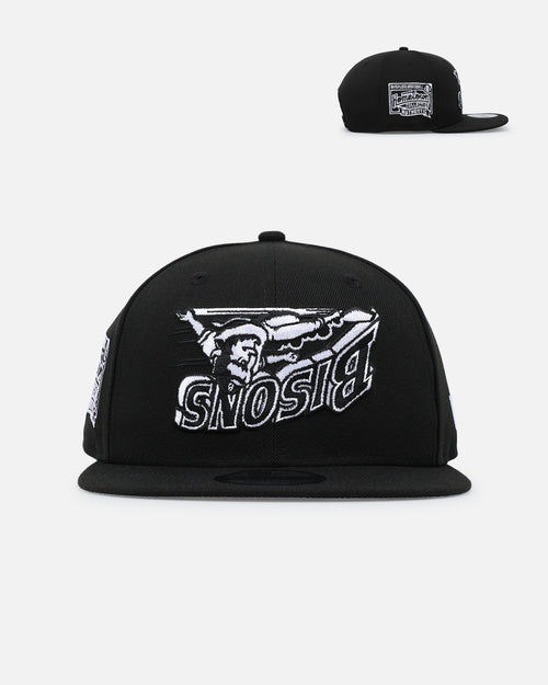 New Era Buffalo Bisons 'Black & White Upside Down' 9FIFTY Snapback Black/White