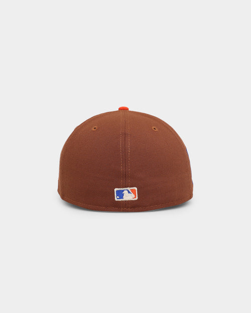 New Era New York Mets 'Harvest' 59FIFTY Fitted Dark Brown