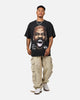 UFC By 73Studio Jon Jones Big Face T-Shirt Black Acidwash