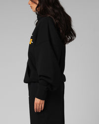 Loiter Hybrid Premium Hoodie Black