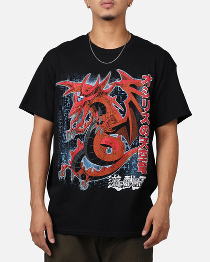 73Studio X Yu-Gi-Oh! Slifer Vintage T-Shirt Black