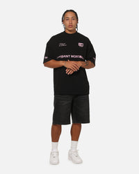 Saint Morta Speed Racing Boxy T-Shirt Black/Pink