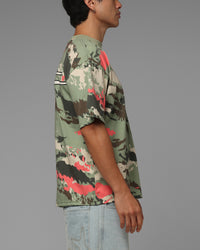 Loiter Hybrid Patch T-Shirt Camo