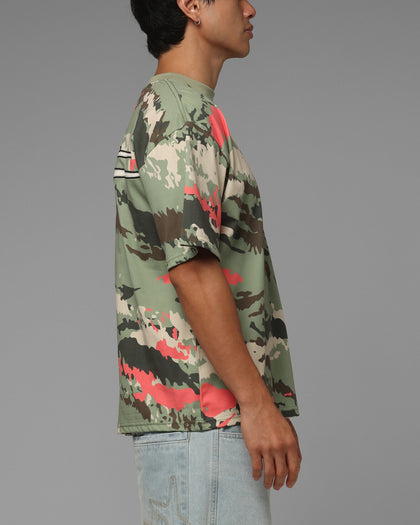 Loiter Hybrid Patch T-Shirt Camo