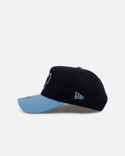 New Era Texas Rangers 'Ocean' 9FORTY A-Frame Snapback Navy/Sky Blue