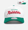 New Era South Sydney Rabbitohs 'Chrome Script' 9FORTY A-Frame Snapback Official Team Colour