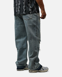 Bravest Baggy Denim Jeans Light Blue Wash