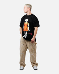 73Studio X Squid Game Young-Hee Heavyweight T-Shirt Black
