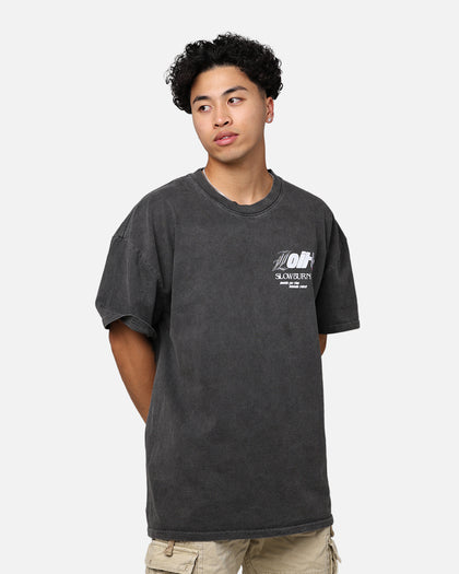 Loiter Slow Burn T-Shirt Black Wash