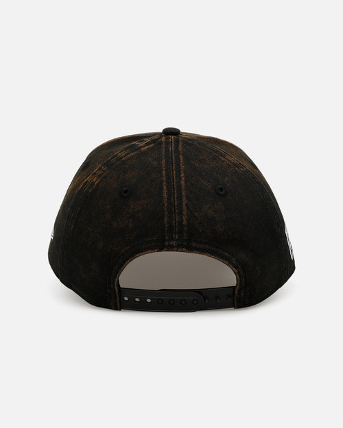 New Era Chicago Bulls 'Washed Green 2.0' 9FORTY A-Frame Snapback Black/Green
