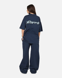Carre International Star T-Shirt Navy