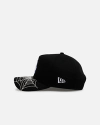 New Era Los Angeles Dodgers 'Spider Web Visor' 9FORTY A-Frame Snapback Black