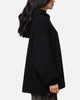 MNML Tonal Grain Knitted Hoodie Black