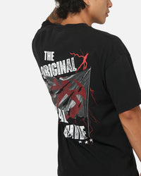 73Studio X WWE Roman Reigns Vintage T-Shirt Black Acidwash
