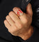 Wild For The Weekend Flame Signet Ring (Large) Gold