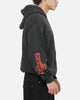 Saint Morta Saints Marked Zip Hoodie Washed Black