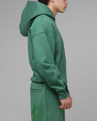 Loiter Ultra Hybrid Zip Hoodie Green