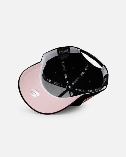 New Era Boston Red Sox 'Black And Pink' 9FORTY A-Frame Snapback Black/Pink