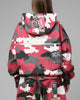 Loiter X WWE Dudley Boyz Camo Zip Jacket Red Camo