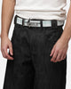 Loiter Star Born Belt Green Plaid