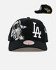 Mitchell & Ness Los Angeles Dodgers 'Rocketman' Pro Pinch Snapback Black