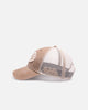 Von Dutch Distressed Trucker Snapback Brown/Taupe