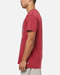 Bleacher Athletic Manly Warringah Sea Eagles Adult Washed Team T-Shirt Maroon