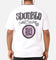S Double Combo Platter T-Shirt Washed White