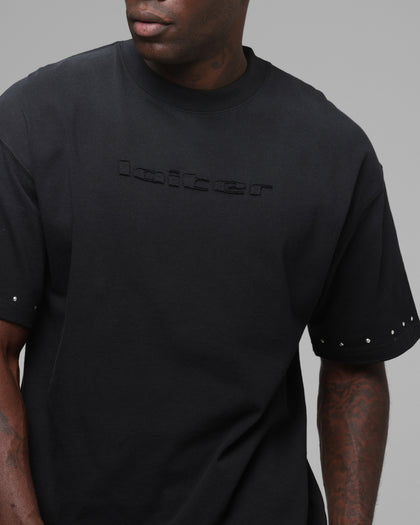 Loiter Rodeo Applique T-Shirt Black