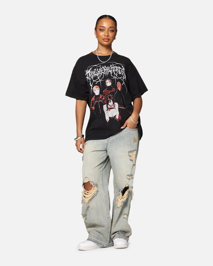 Bring Me The Horizon Theres No Love T-Shirt Black Wash