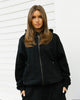 American Thrift Zip Hoodie Black