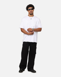 Saint Morta Gothic Monogram Box T-Shirt White