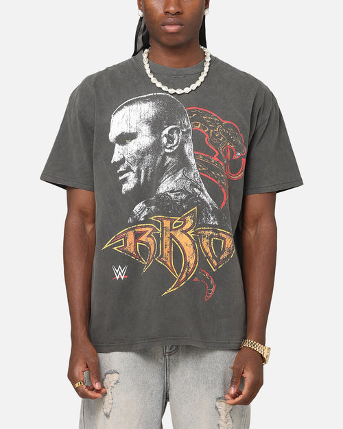 Culture Kings X WWE Randy Orton Heavy T-Shirt Black Wash
