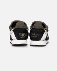 Reebok X MARKET Classic Leather Pump Army Green/Core Black