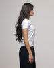 American Thrift Women's Shrunken T-Shirt Grey Heather