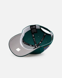 New Era Miami Heat 'Citrus 2.0' 9FORTY A-Frame Snapback Dark Green/Orange