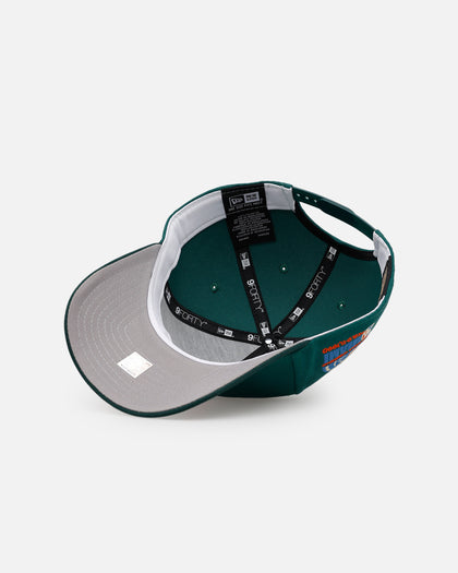 New Era Miami Heat 'Citrus 2.0' 9FORTY A-Frame Snapback Dark Green/Orange