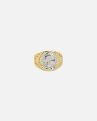 NXS Gladiator Ring Gold/White Gold