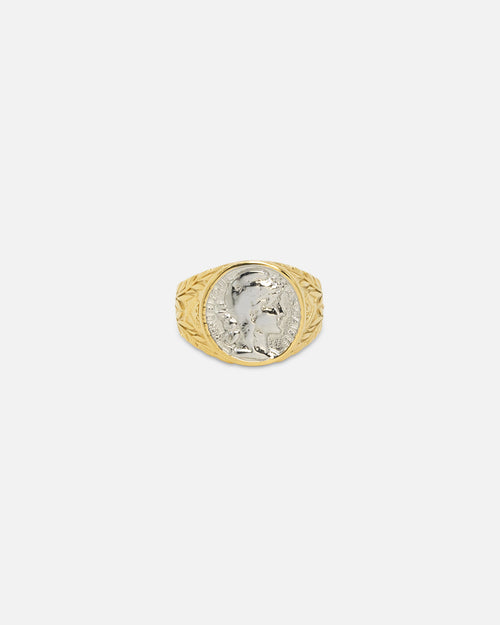 NXS Gladiator Ring Gold/White Gold