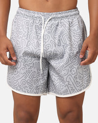 XXIII Squiggle Swim Shorts Grey