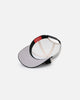 American Needle Twill Valin Patch Trucker Snapback Ivory/Black