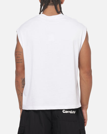 Carre Circuit Panel Muscle T-Shirt White/Black