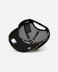 New Era San Francisco 49ers 'Black Floral Tapestry' 9FORTY A-Frame Trucker Snapback Tapestry