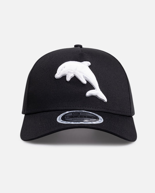 New Era Dolphins 'NRL Glow In The Dark' 9FORTY A-Frame Snapback Black