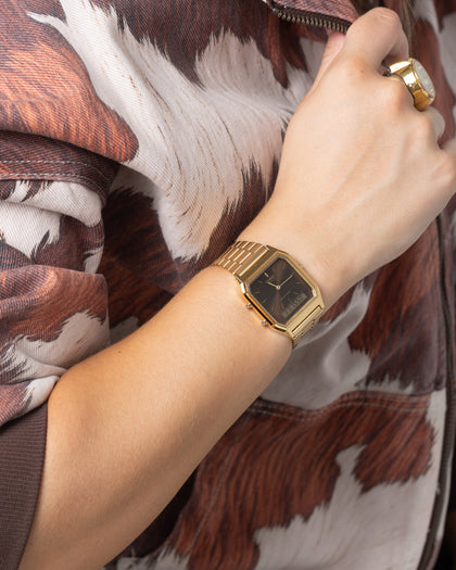 Casio AQ230GA-5A Watch Gold/Brown