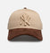 New Era New York Yankees 'Oat Brown Suede' 9FORTY A-Frame Snapback Brown